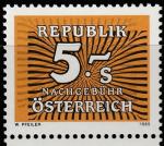 Австрия 1985 год. Цифровой рисунок. 1 марка