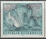 Австрия 1987 год. Дахштайн, гигантская ледяная пещера. 1 марка Австрия 1987 год. Дахштайн, гигантская ледяная пещера. 1 марка