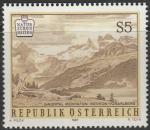 Австрия 1987 год. Красота природы Австрии. Альпы. 1 марка Австрия 1987 год. Красота природы Австрии. Альпы. 1 марка