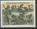 Австрия 1987 год. Картина современного австрийского искусства. 1 марка 