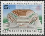 Австрия 1987 год. Открытие "Австрийского Центра Вена". 1 марка 