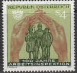 Австрия 1983 год. 100 лет Трудовой инспекции. 1 марка 