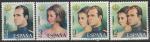 Испания 1975 год. Король Хуан Карлос и королева София. 4 марки 