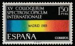 Испания 1969 год. Спектр. Международный коллоквиум по спектроскопии. 1 марка 