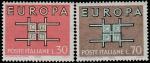 Италия 1963 год. Европа. СЕРТ. Символика. 2 марки 