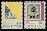 Фарерские острова. Дания. 1979 год. История почты. 2 марки 