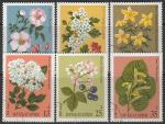 Болгария 1981 год. Лекарственные растения. 6 гашёных марок 
