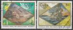Куба 1989 год. День почтовой марки. 2 гашёные марки 