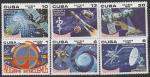 Куба 1980 год. Программа Интеркосмос. 6 марок
