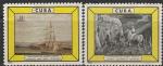 Куба 1965 год. Открытие музея почты, 2 марки 