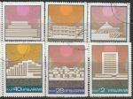 Болгария 1972 год. Черноморские курорты Болгарии, 6 гашёных марок 