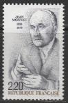 Франция 1988 год. 100 лет со дня рождения политика Жана Манне, 1 марка 
