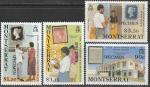 Монтсеррат 1990 год. 150 лет почтовой марке, 4 марки 