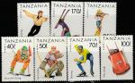 Танзания 1994 год. Зимние Олимпийские игры в Лиллехаммере, 7 марок 