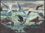 Сьерра-Леоне 2000 год. Морские птицы всего мира, малый лист 