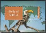 Гамбия 2011 год. Птицы Африки, блок 