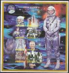 Микронезия 1998 год. Второй космический полёт Джона Гленна, малый лист 