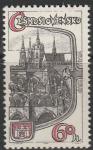 ЧССР 1964 год. 1000 лет Праге, герб, 1 марка 