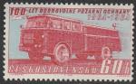 ЧССР 1964 год. Пожарная машина "Шкода 706 RT", 1 марка 