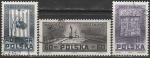 Польша 1962 год. Памятники борьбы и мученичества, 3 гашёные марки 