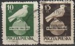 Польша 1950 год. День международной акции "За Всеобщий Мир", 2 гашёные марки 