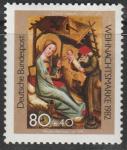 ФРГ 1982 год. Рождество, 1 марка 