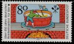 ФРГ 1983 год. 450 лет немецкому "Закону чистоты", 1 марка 
