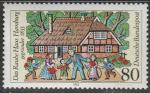 ФРГ 1983 год. 150 лет "Шершавому дому", 1 марка 