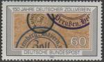 ФРГ 1983 год. 150 лет Немецкому таможенному союзу. Печати, 1 марка 