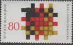 ФРГ 1983 год. Символика, 1 марка 