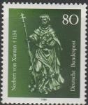 ФРГ 1984 год. 850 лет со дня смерти архиепископа Норберта фон Ксантно, 1 марка 