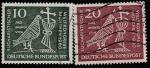 ФРГ 1960 год. Евангелистический международный конгресс, 2 гашёные марки 