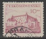 ЧССР 1949 год. 5 лет восстанию в Словакии. Замок в Зволене, 1 гашёная марка 