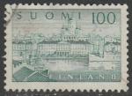 Финляндия 1958 год. Южный порт Хельсинки, 1 гашёная марка 