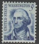 США 1966 год. Джордж Вашингтон. Картина, 1 марка 