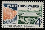 США 1960 год. Конгресс по водным ресурсам, 1 марка 