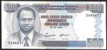500 франков 1995 года. Бурунди UNC