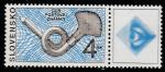 Словакия 1997 год. День почтовой марки, 1 марка с купоном 