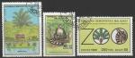 Мадагаскар 1988 год. 50 лет Природному парку Цимбазаза, 3 марки (гашёные)