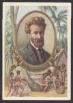 Открытка. Путешественник антрополог и этнограф Н.Н. Миклухо-Маклай, 1957 год
