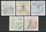 ФРГ 1997 год. Ветряные и водяные мельницы Германии, 5 марок (гашёные)