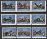 Калмыкия 1999 год. Мотоциклы, 9 марок ((