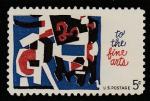 США 1964 год. Современное искусство, 1 марка 