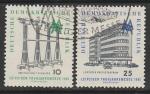 ГДР 1961 год. Лейпцигская ярмарка, 2 марки (гашёные)