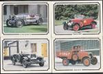 Комплект из 18 открыток. Ретро автомобили, 1988 год 