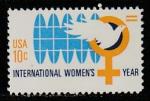 США 1975 год. Международный год женщин, 1 марка.