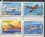 Остров Джерси (Великобритания) 1979 год. Самолёты, 4 марки из серии.