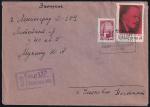 Конверт со спецгашением День рождения В. И. Ленина, 22.04.1965 год, Ульяновск, прошел почту