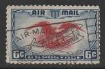США 1938 год. Национальная неделя авиации, 1 марка (гашёная)