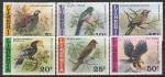 Либерия 1977 год. Местные птицы, 6 марок (гашёные)